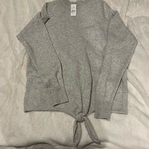 LOFT light grey sweater
